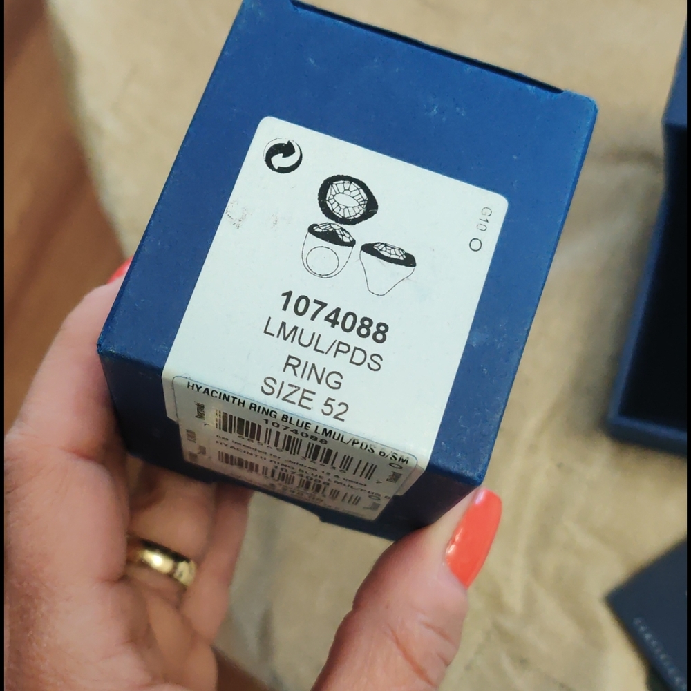 SWAROVSKI hyacinth blue ring - Picture 4 of 16